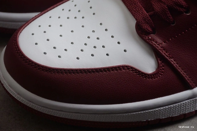 1 Bordeaux White Jordan 553558-615 Low 0519